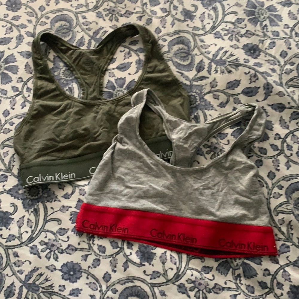 Calvin Klein comfy bras